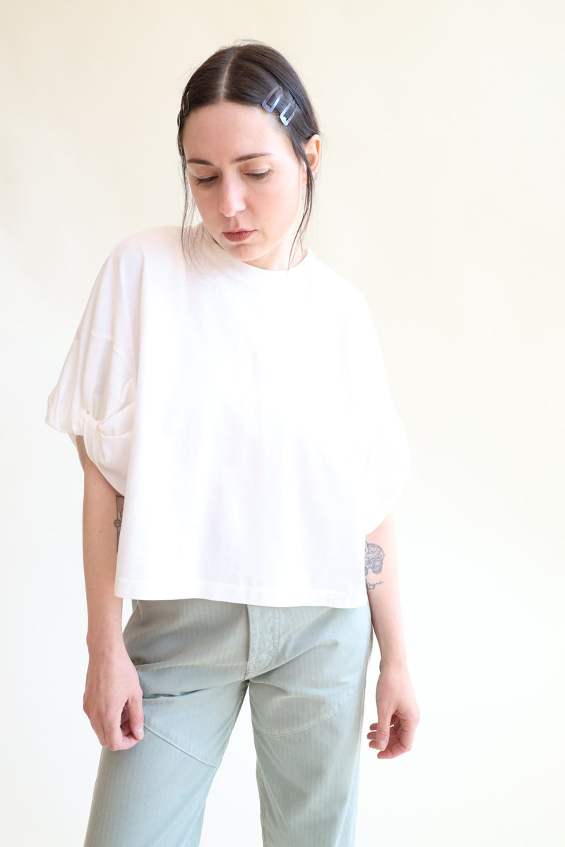 Twisted Tee White