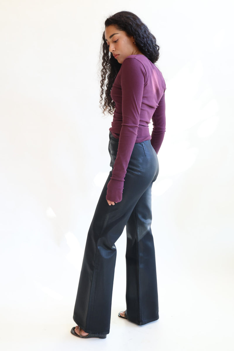 Les Deux Pants Black Lacquer