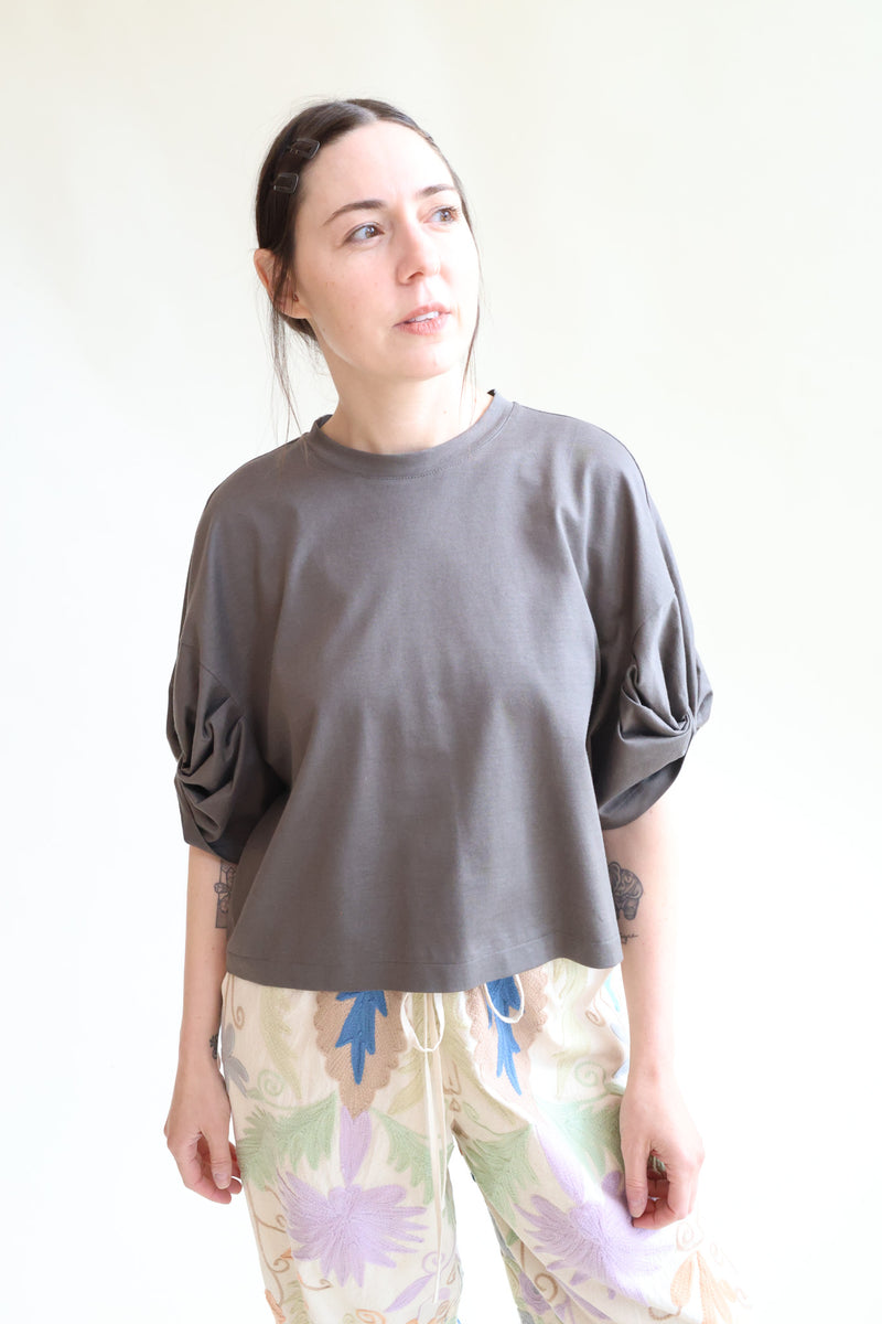 Twisted Tee Moss Gray