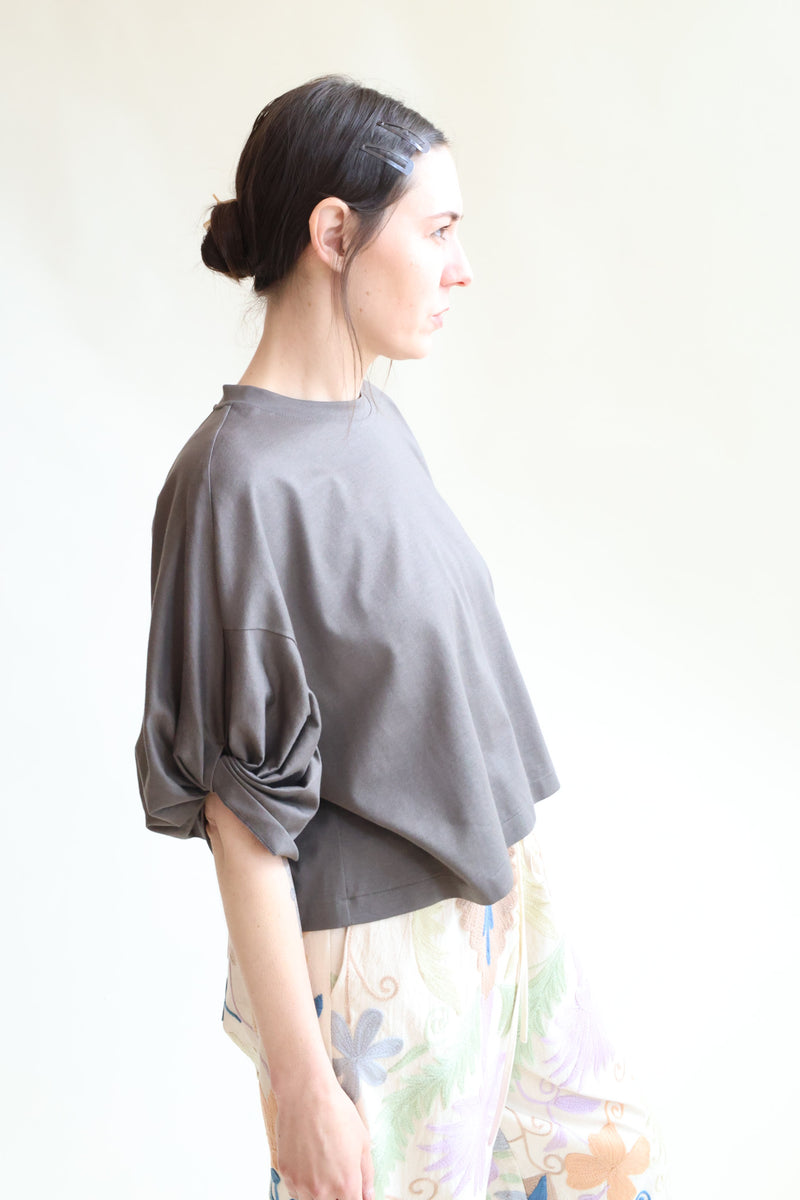Twisted Tee Moss Gray