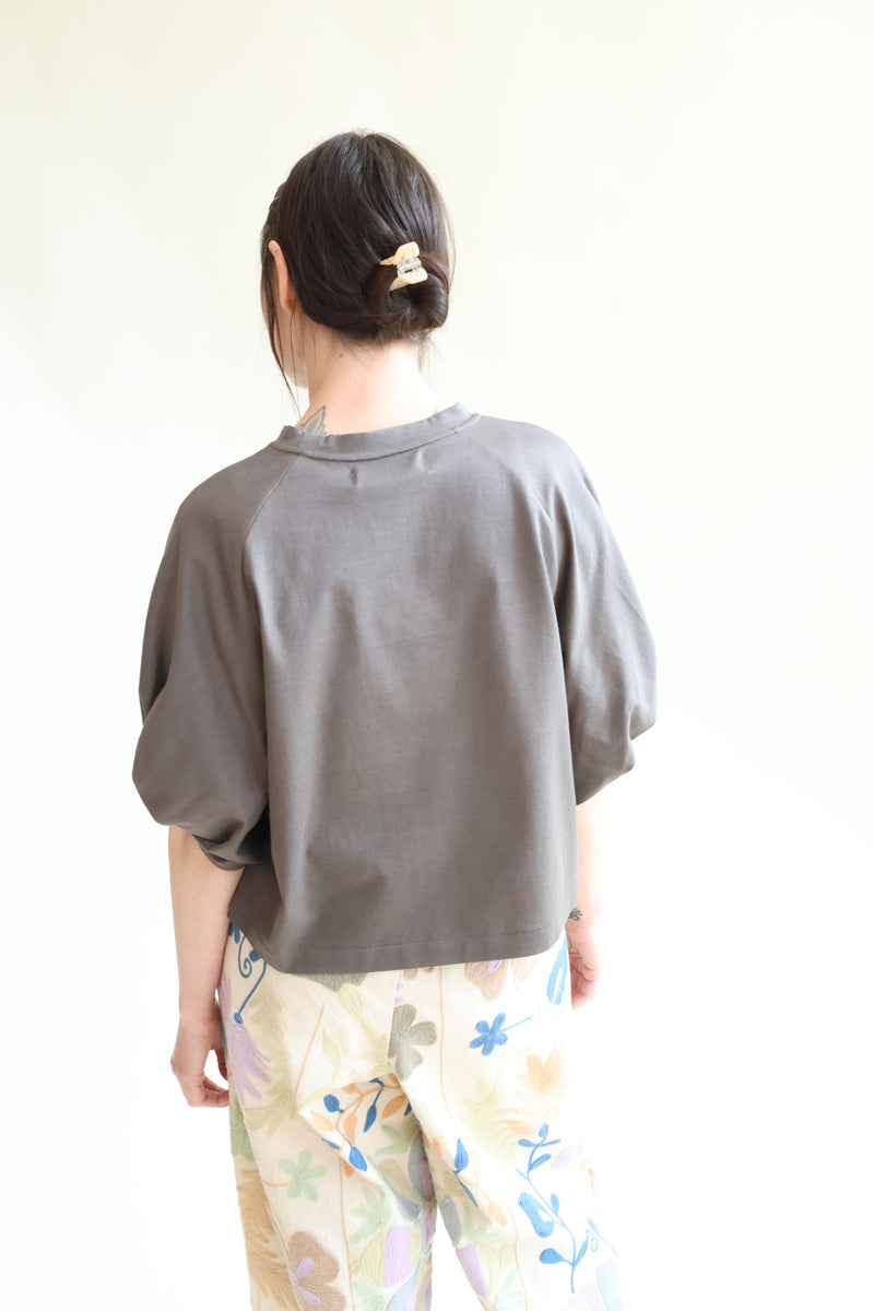 Twisted Tee Moss Gray