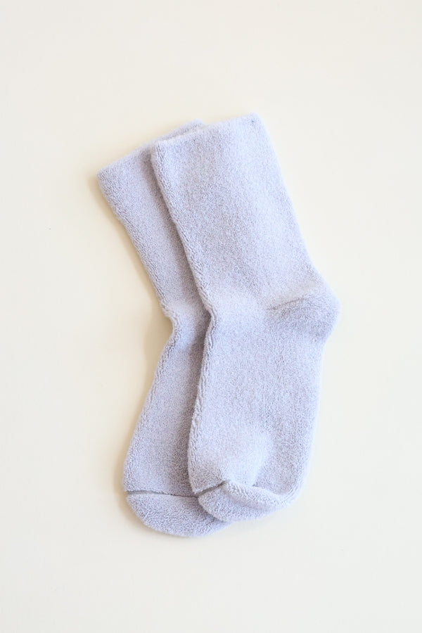 Buckle Overankle Socks Grey