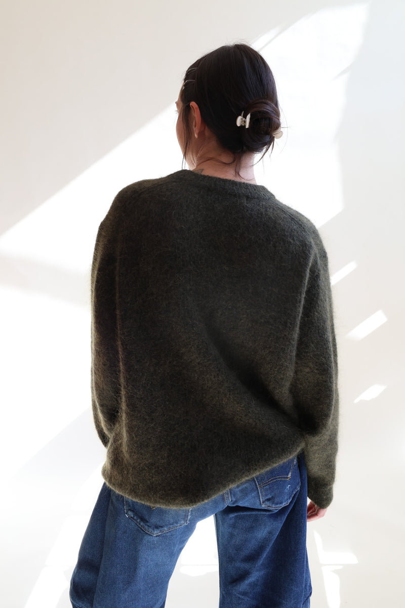 Mohair Sweater Olive