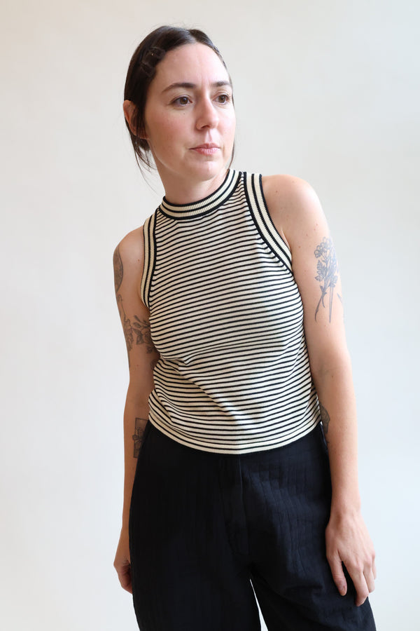 Cotton Striped Tank Top