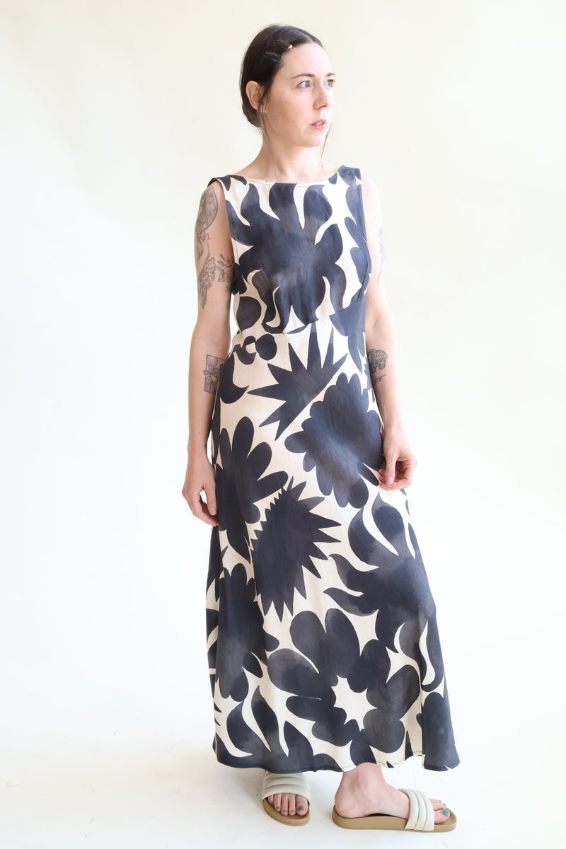 Malikoh Dress Facula Black