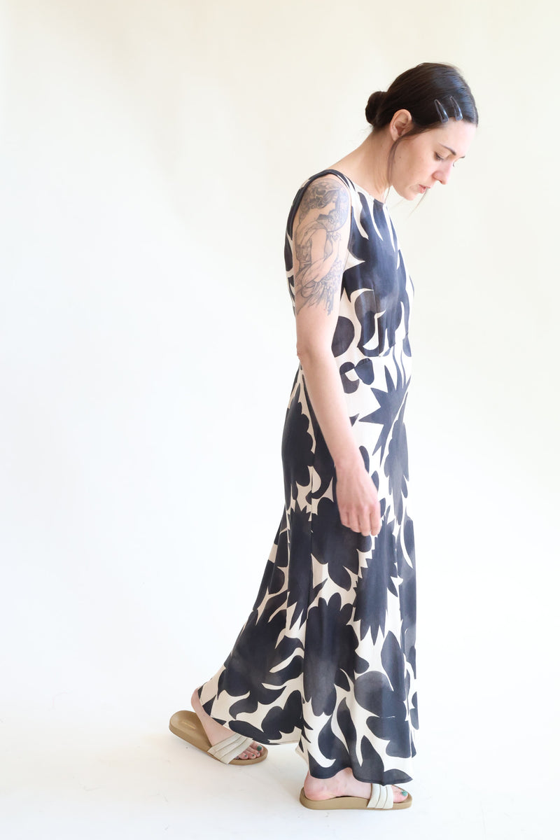 Malikoh Dress Facula Black