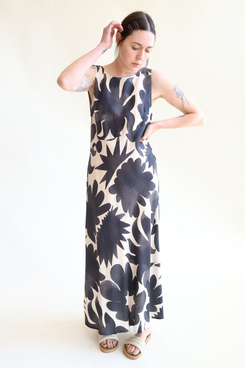 Malikoh Dress Facula Black