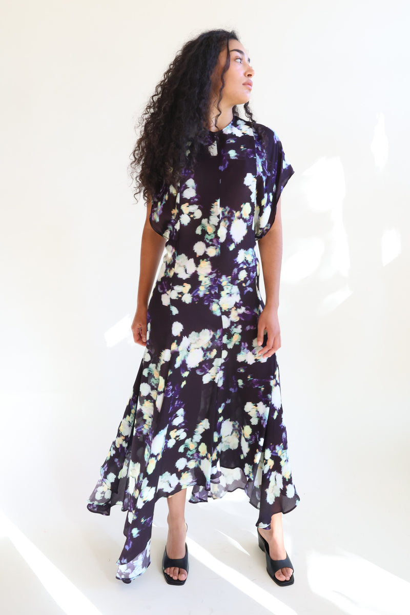 Lottie Rosie Dress Gardenia Lavender