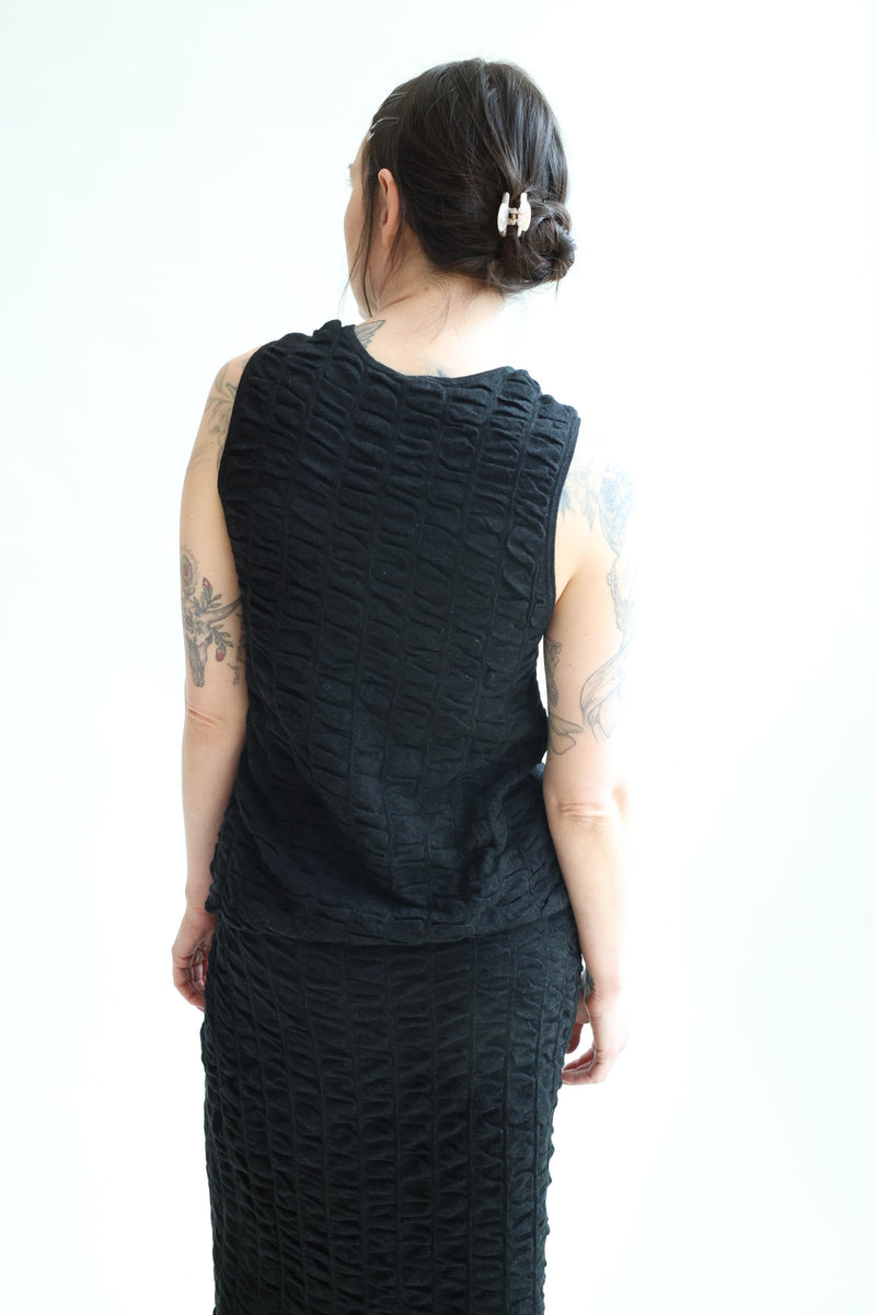 Ruche Shell Black Melange