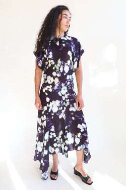 Lottie Rosie Dress Gardenia Lavender