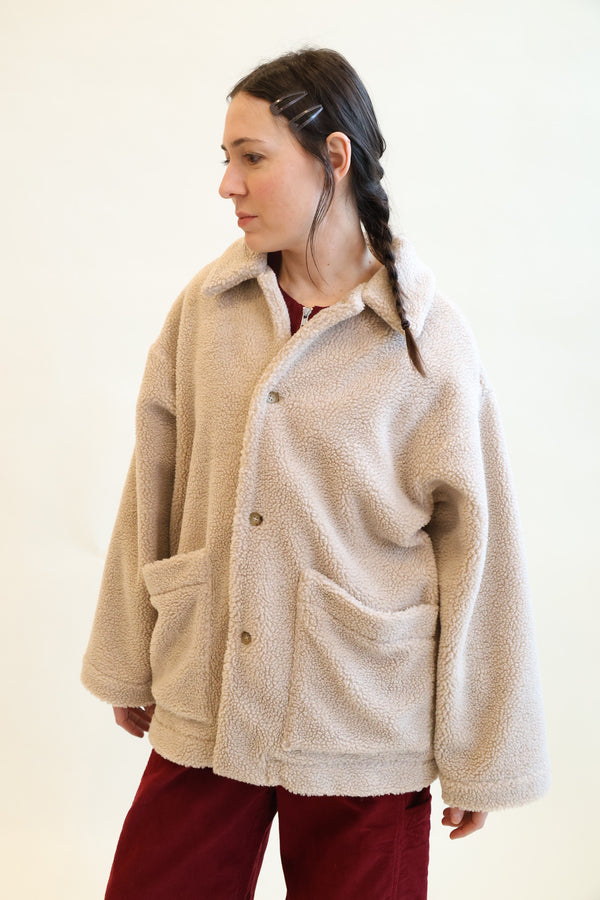 Sherpa Coat Oatmeal