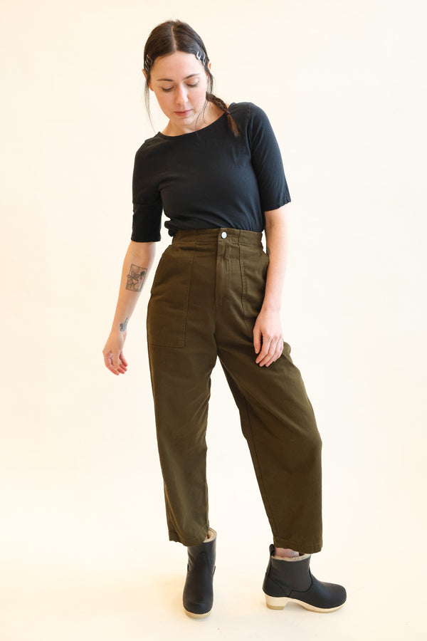 Painter Pant Dark Olive