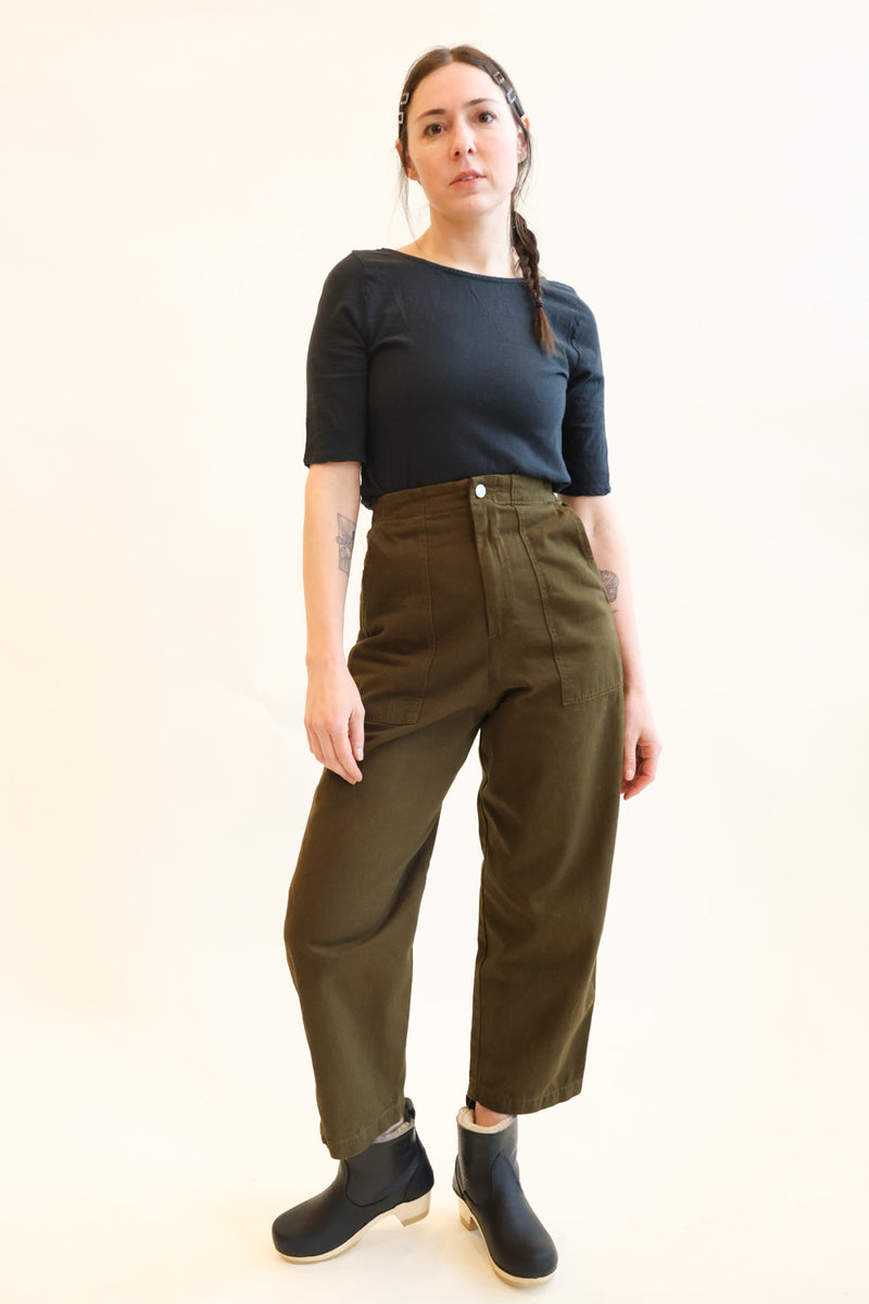 Painter Pant Dark Olive