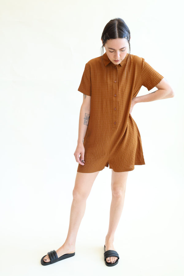 Iris Jumpsuit Brown