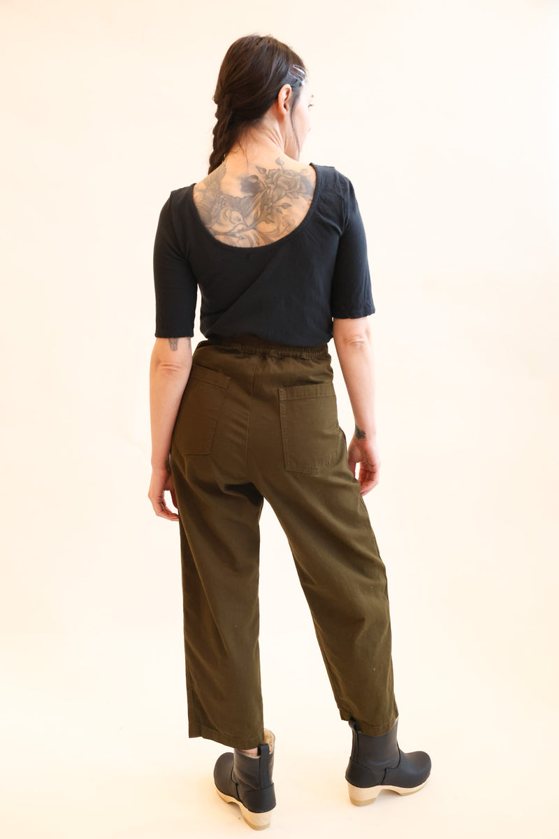 Painter Pant Dark Olive