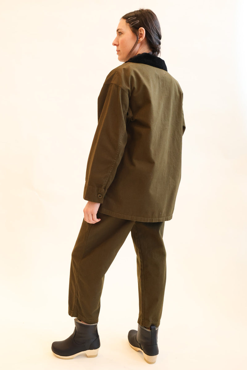 Painter Coat Dark Olive