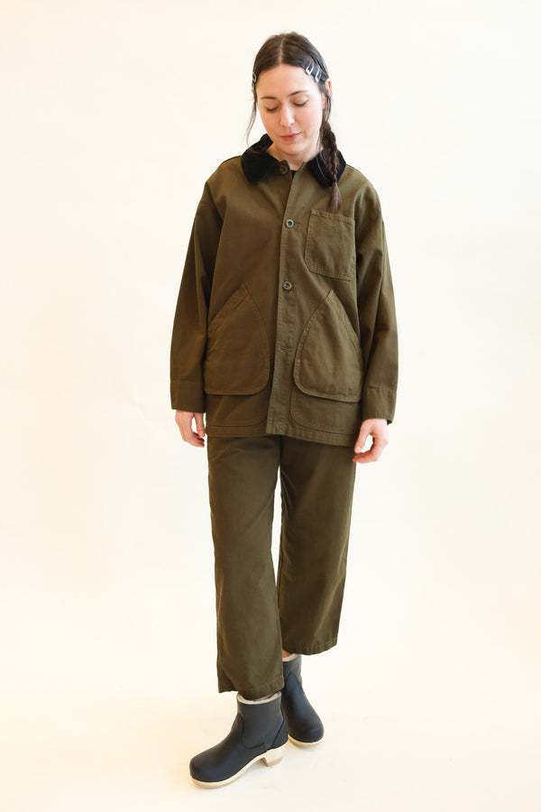 Painter Coat Dark Olive