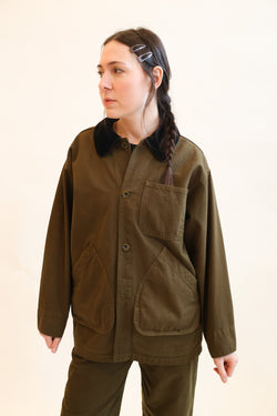 Painter Coat Dark Olive