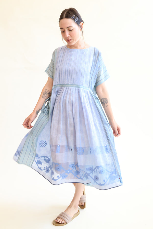 Amber 29 Cotton Dress Light Blue
