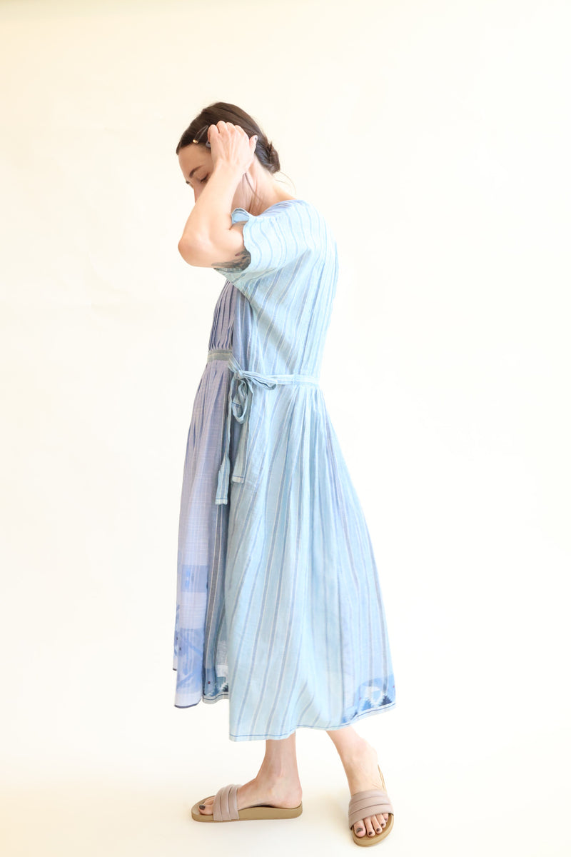 Amber 29 Cotton Dress Light Blue