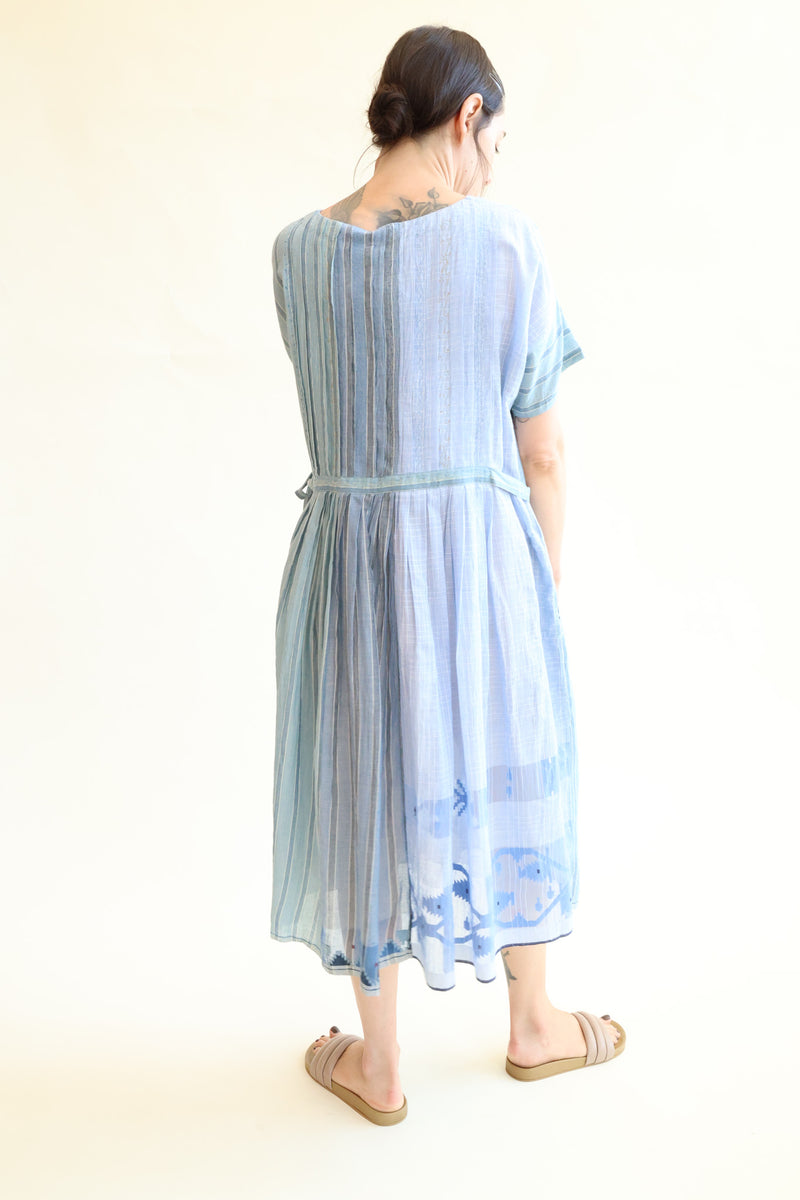 Amber 29 Cotton Dress Light Blue