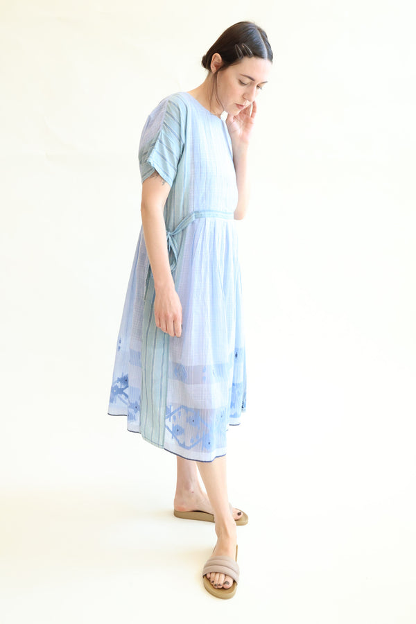 Amber 29 Cotton Dress Light Blue