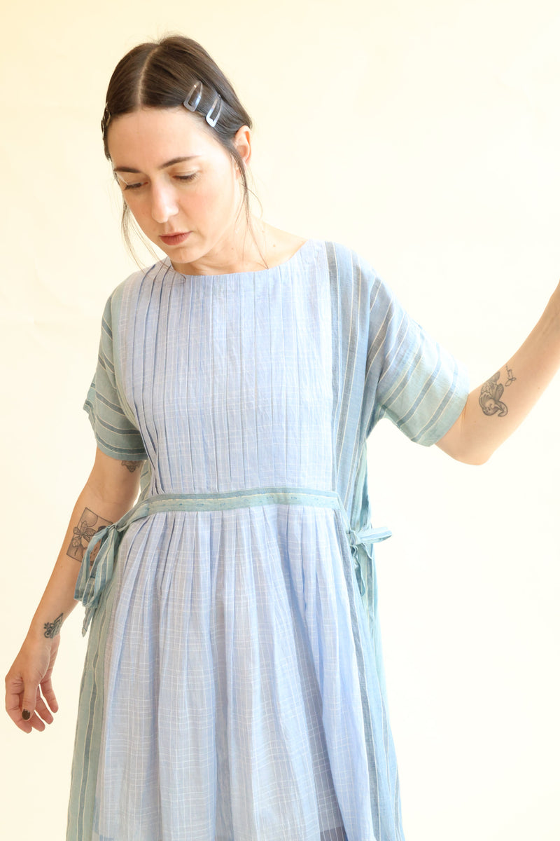 Amber 29 Cotton Dress Light Blue