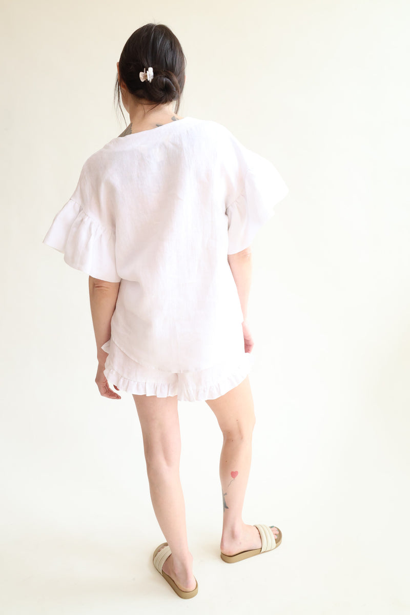 Dottie Blouse White