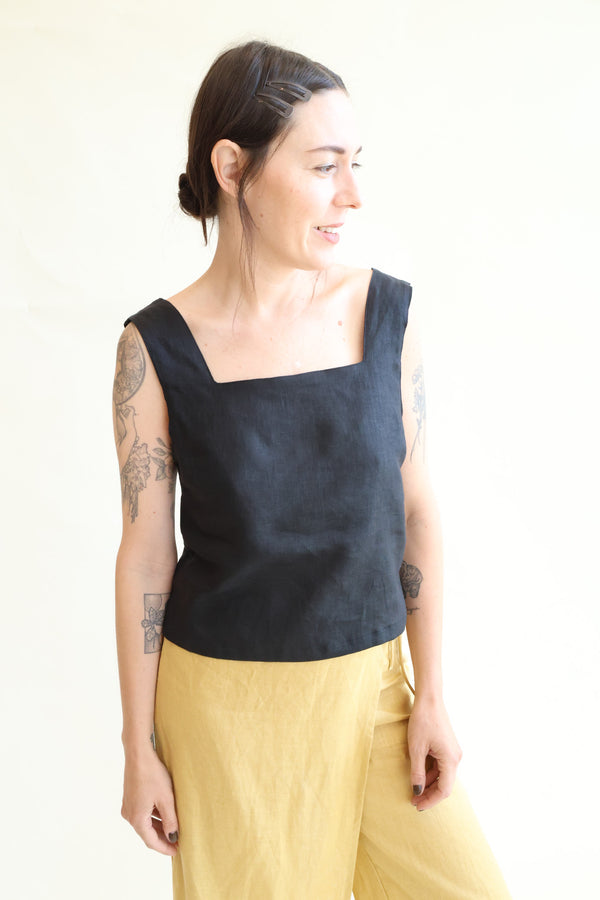 Aurora Top Black