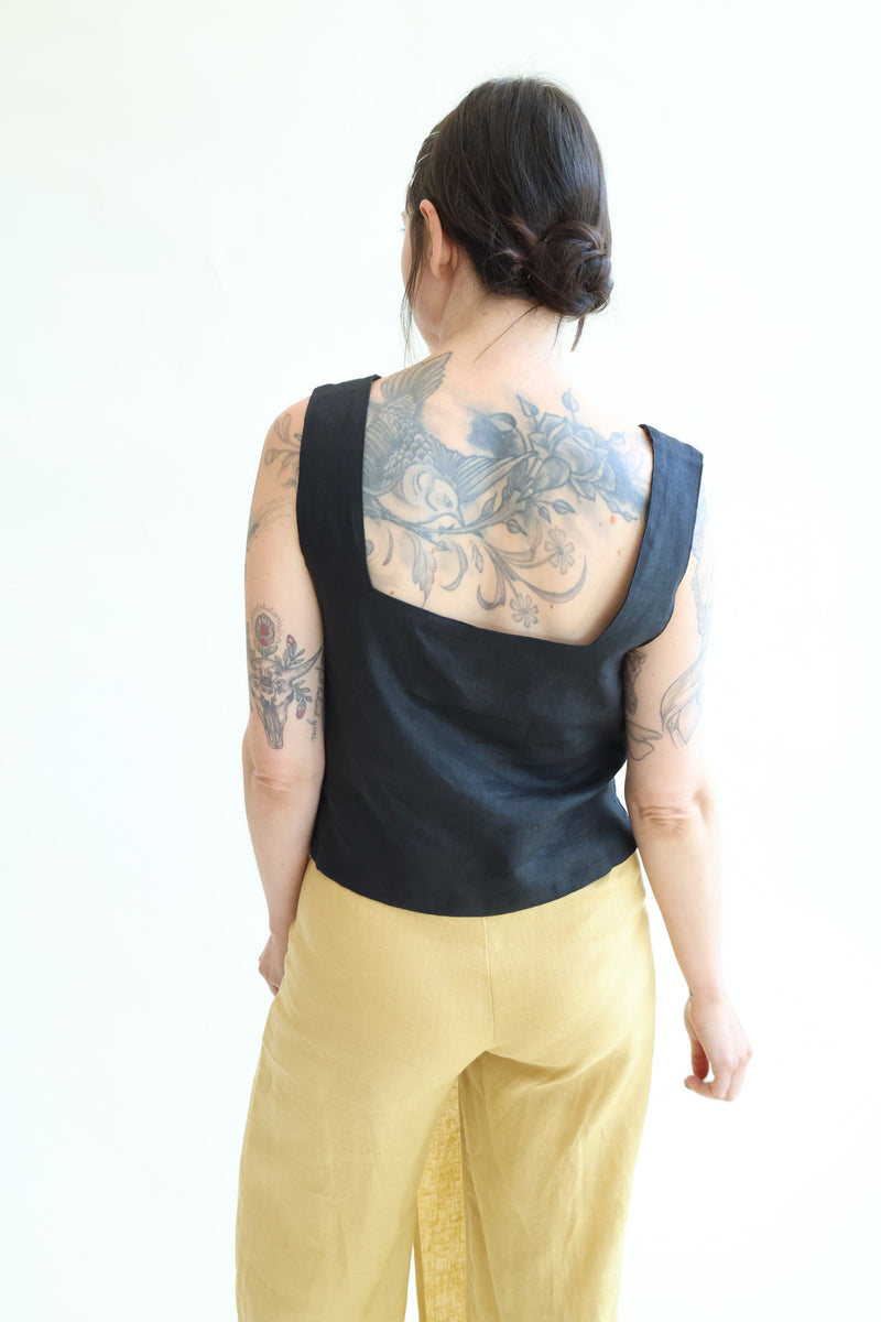 Aurora Top Black