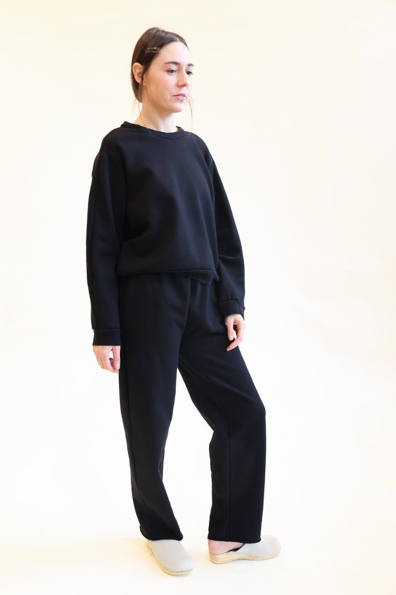 Easy Winter Sweatshirt Black