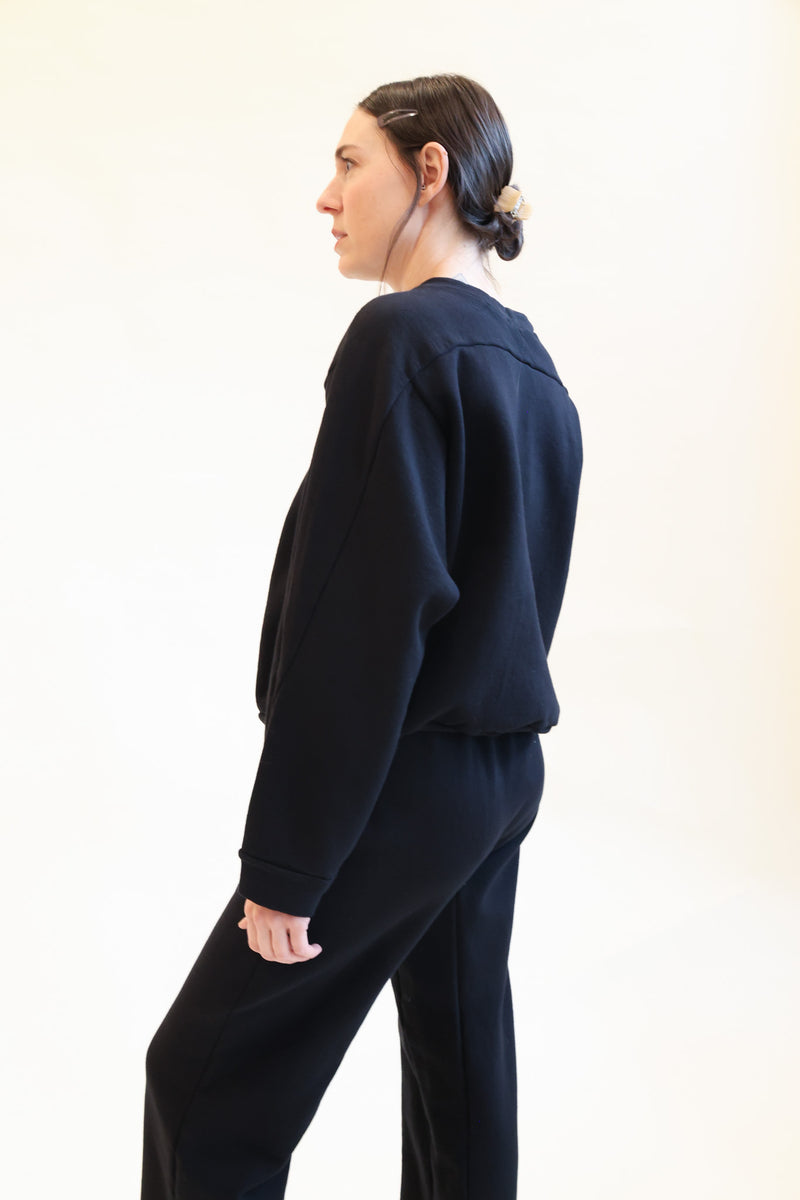 Easy Winter Sweatshirt Black
