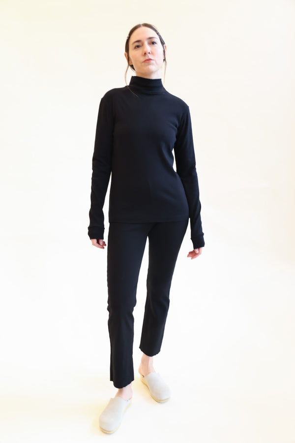 Easy Turtleneck Black