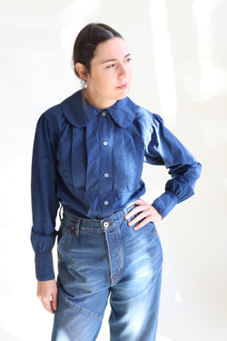 Jeanne Blouse Indigo