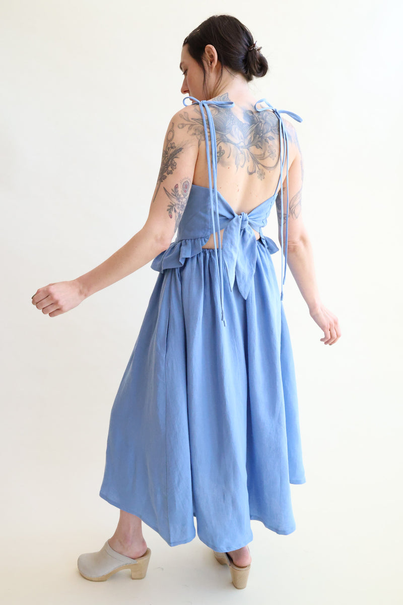Tessa Dress Blue