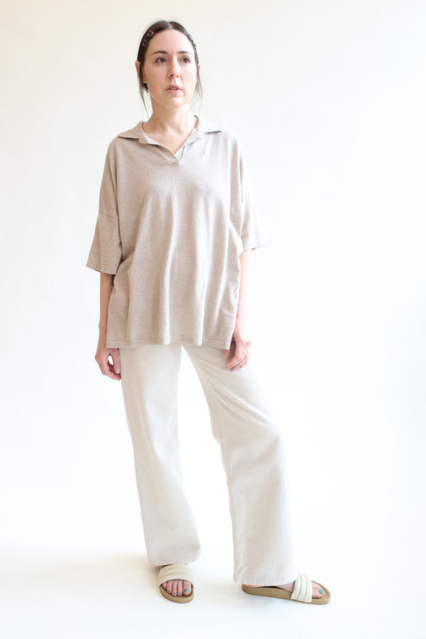 Oversize Polo Sisal