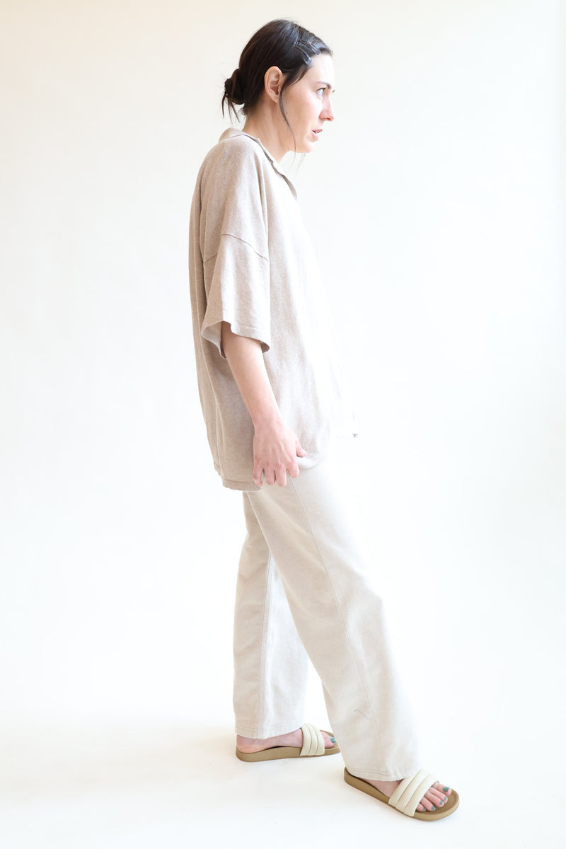 Oversize Polo Sisal