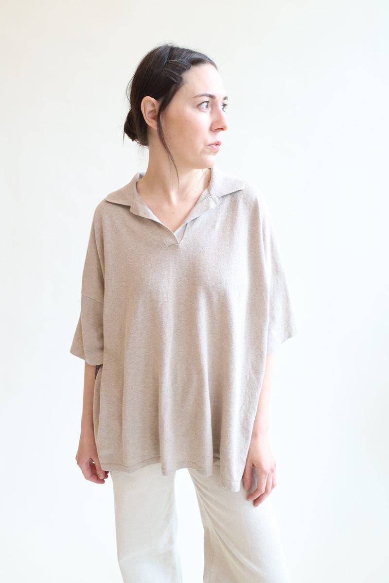 Oversize Polo Sisal
