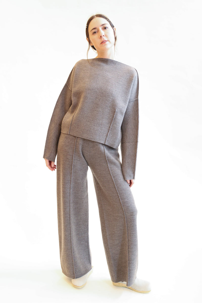 Double Knit Trouser Cinder