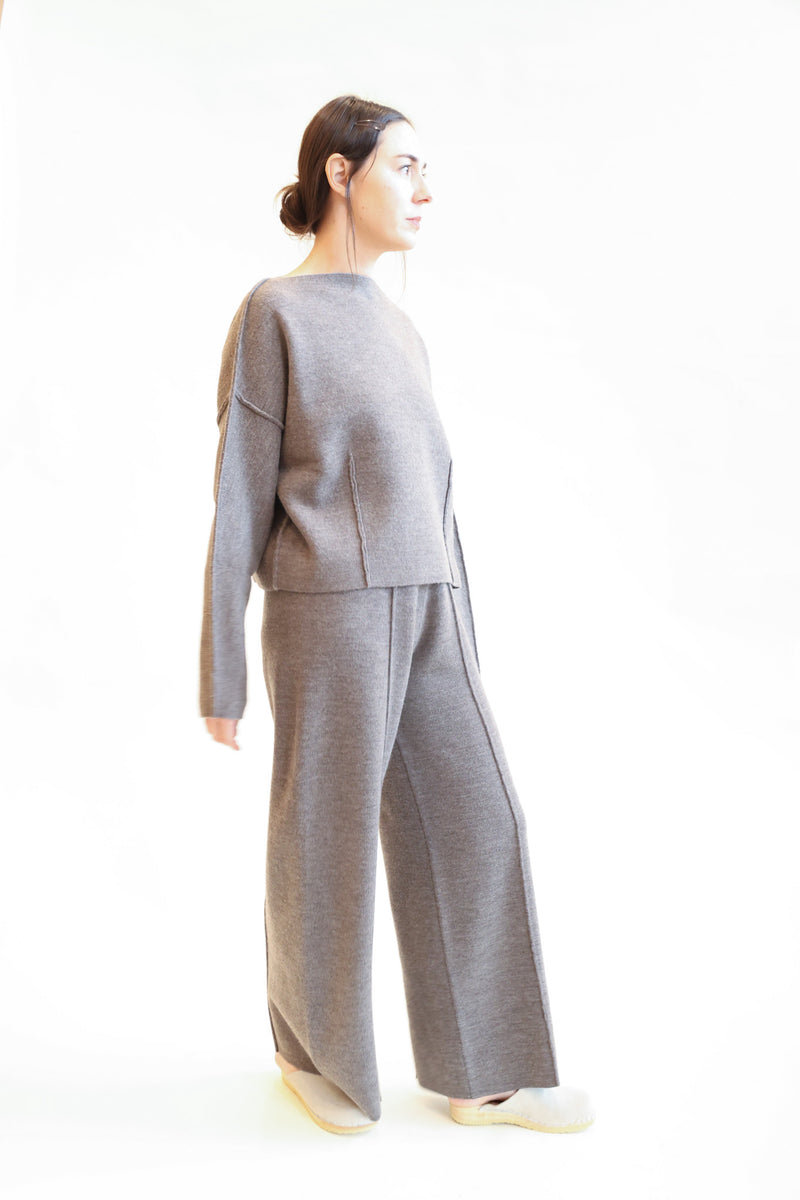 Double Knit Trouser Cinder