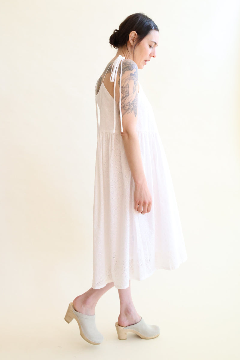 Amelie Dress White Eyelet