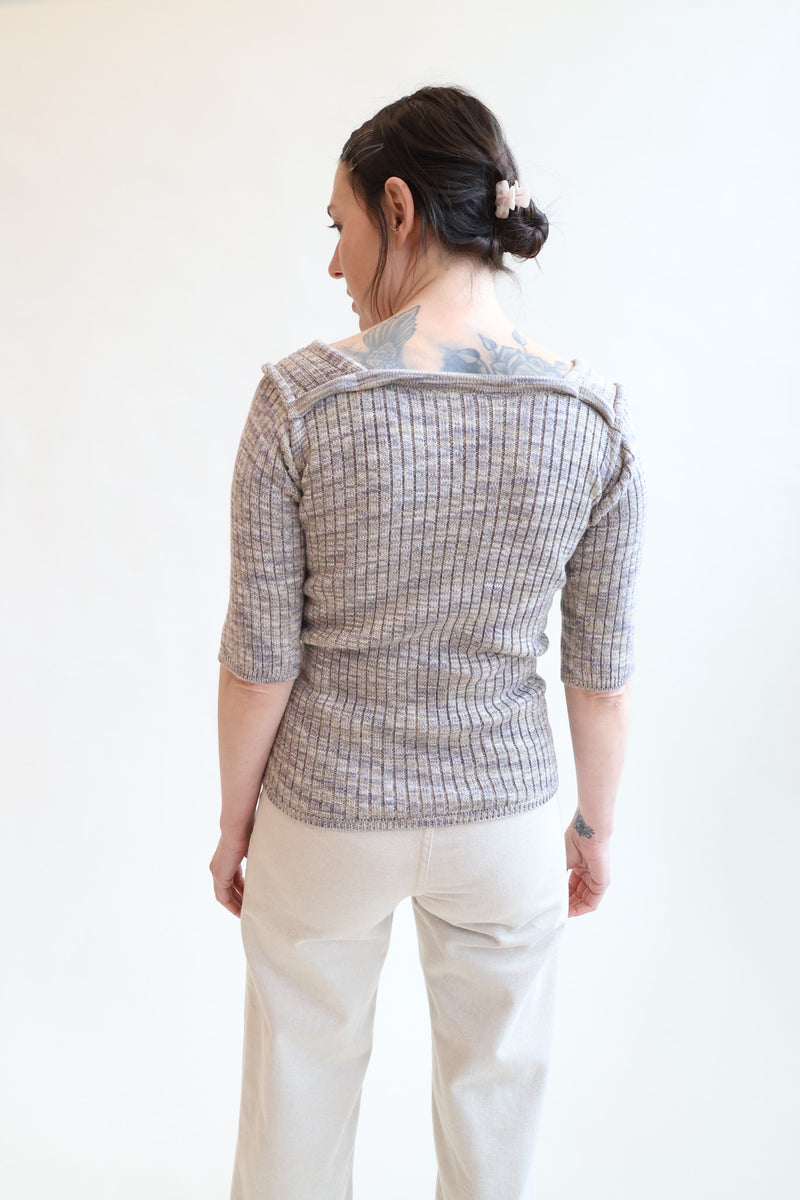 Zampa 3/4 Sweater Grey Melange