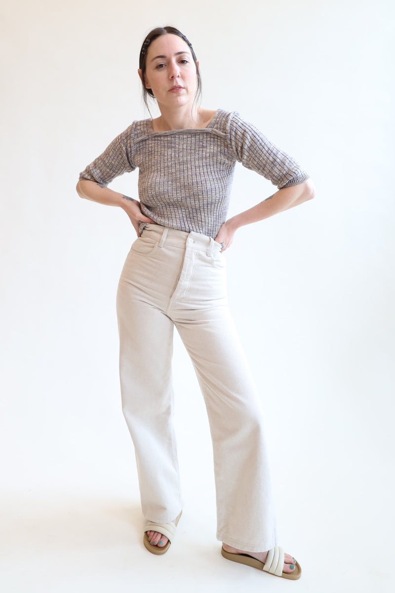 Zampa 3/4 Sweater Grey Melange