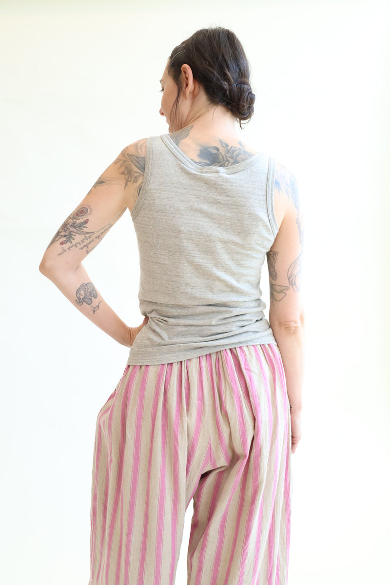 Undyed Tank Top Gray