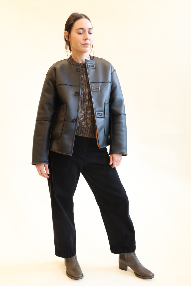 Niels Reversible Jacket Ochre