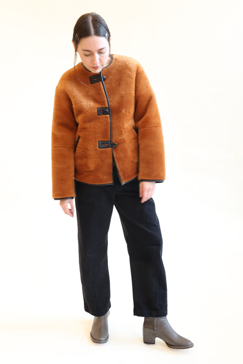 Niels Reversible Jacket Ochre