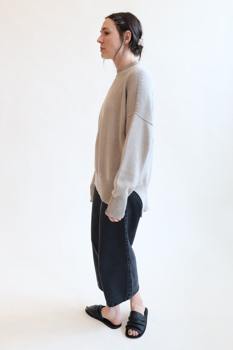 Fade Crewneck Washed Clay