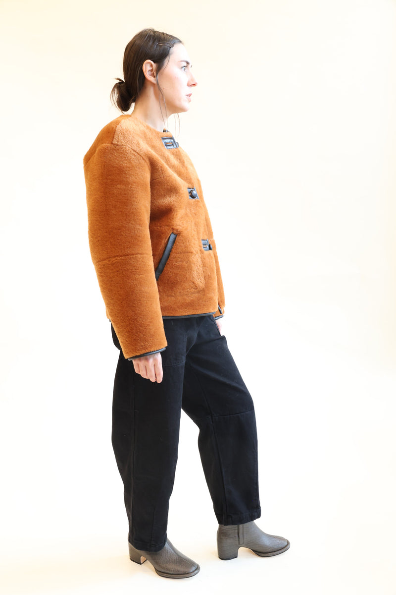 Niels Reversible Jacket Ochre