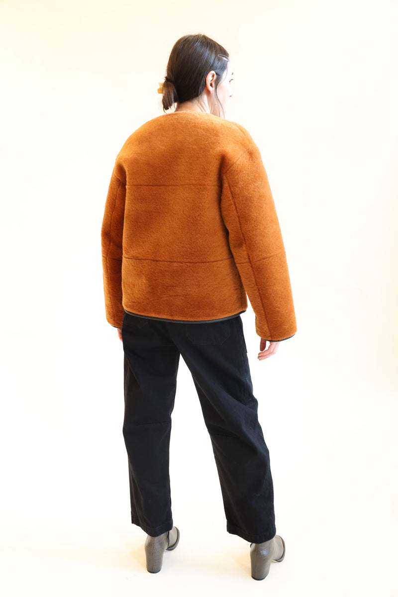Niels Reversible Jacket Ochre