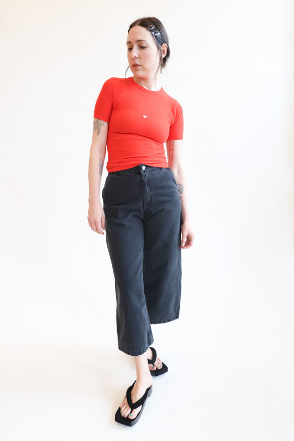 Heart Tee Shirt My Red